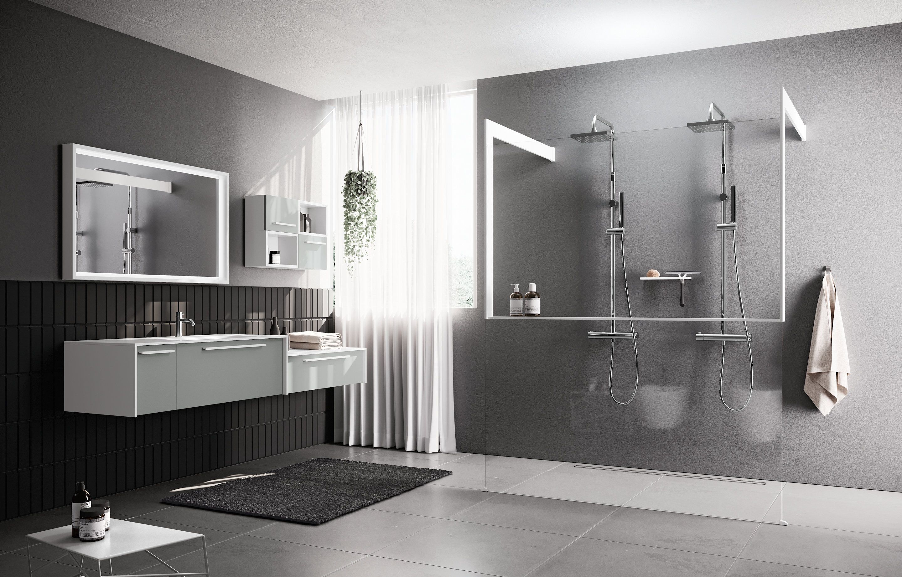 Walk-In Lösungen - Kuadra HF Frame