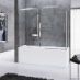 Bath screen - Rose Rosse PHV+F